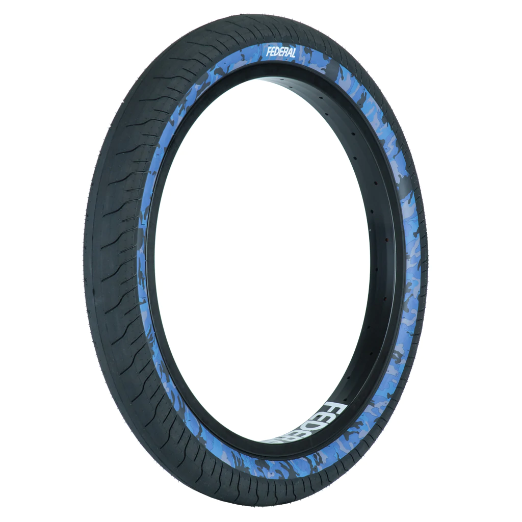 PNEU 20" Federal Command LP Tyre - Black With Blue Camo Sidewall 2.40"